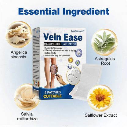 🥰🥰IE👨‍⚕️✅ Natravor® VeinEase Microneedle Care Patch ⚡ Fast Comfort, Lasting Leg Support
